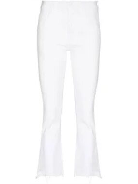 MOTHER The Insider Crop Step Fray Jeans Size 29